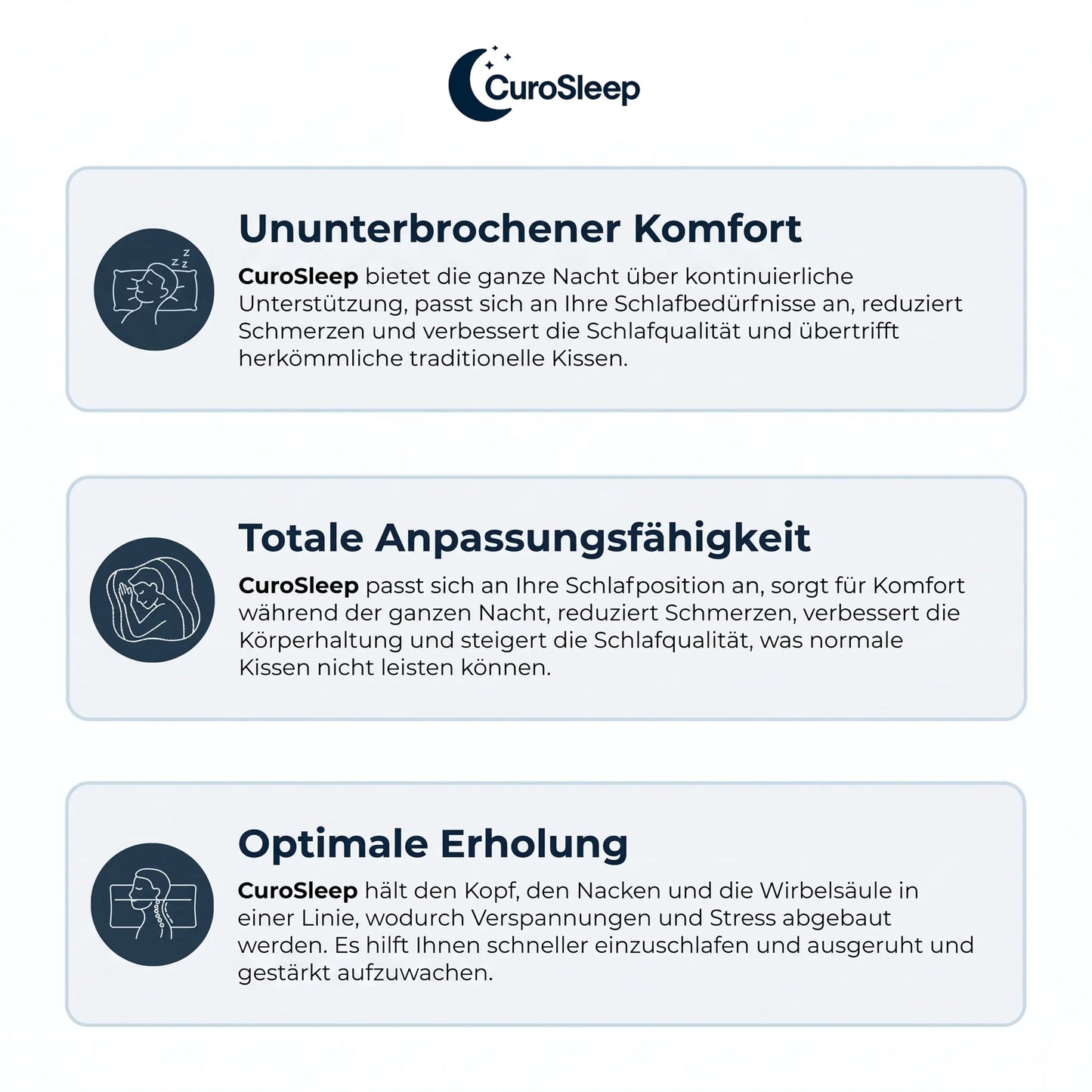 CuroSleep - Endlich schmerzfrei aufwachen